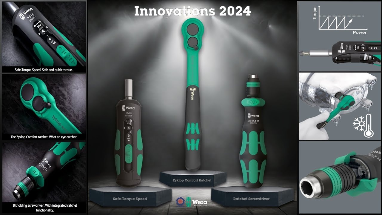 Wera Innovations 2024: Zyklop Comfort | Ratchet Screwdriver | Safe-Torque || Wera Tools Vietnam