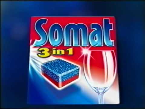 Werbung Somat Geschirrspühlmittel Tabs