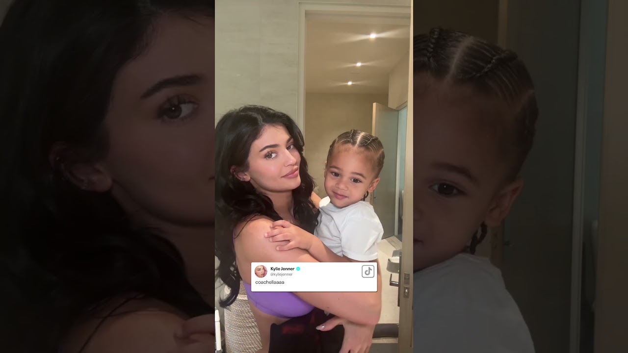 We're keeping up with Kylie Jenner and Aire's #Coachella adventures. ❤️ (🎥: TikTok)
