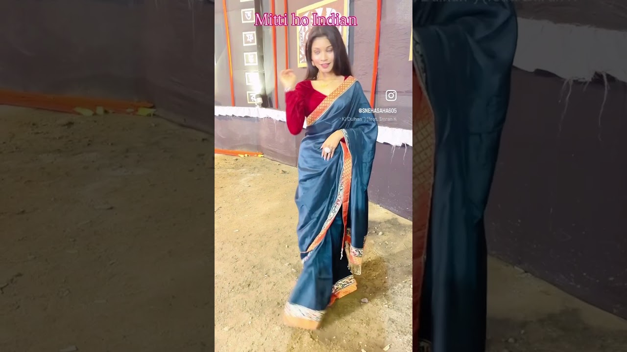 Western dress❌Saree✅#newreels #westerndress#saree#fashion#features #bong #explorepage