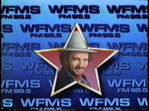 WFMS 95 5 Country Commercial 1980's