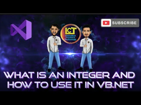 What is an integer and how to use it in VB Net