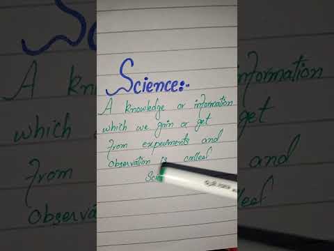 What is Science | What is the definition of Science | Simple Definition #definition
