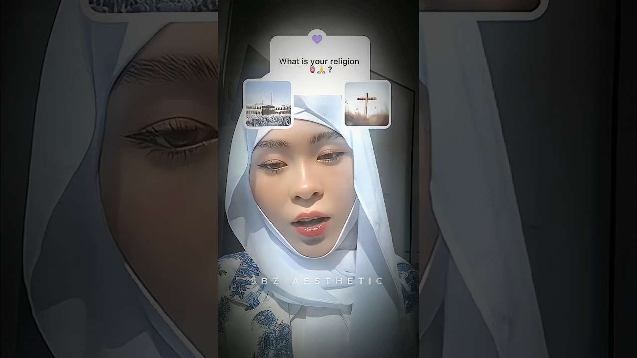 What is your religion 🫀🙏? | Islamic Videos #shorts #islam #christian #edit #viral #muslim #allahﷻ