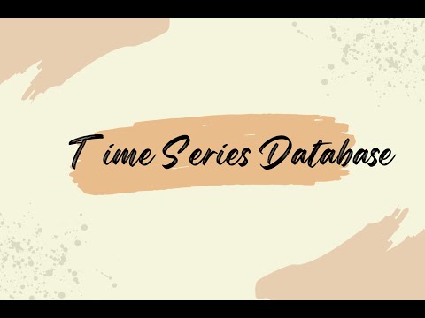 Whats TSDB (Time Series Database)? When to use one ?