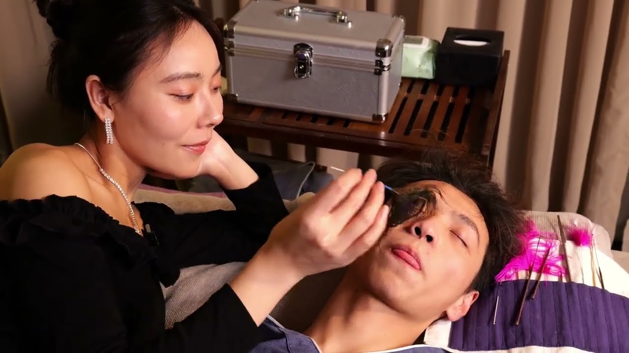 What's under her dress? Attractive and good body massage VIP service ! No.22/ASMR/Soft Massage