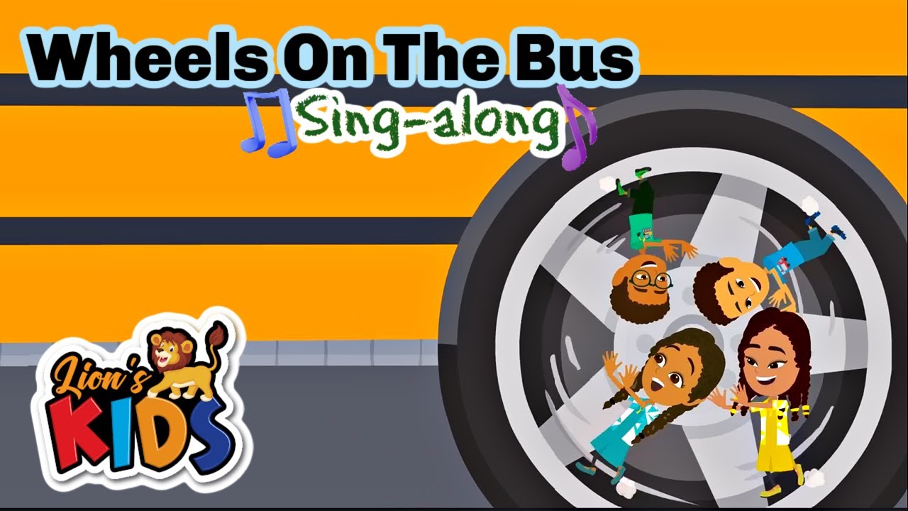 Wheels on the Bus | Lion's Kids | Nursery Rhymes and Kids Songs (NEW)