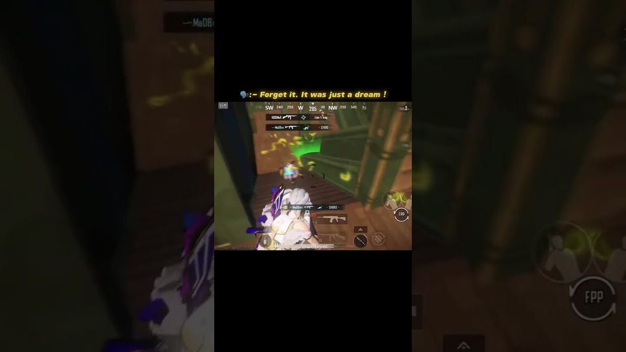 When  Dream feel like Memories- forget it was just dream #bgmi #bgmihighlights #bgmivideos #gamer