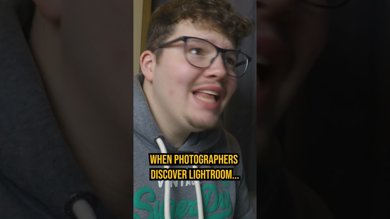 When Photographers First Discover Lightroom....📸