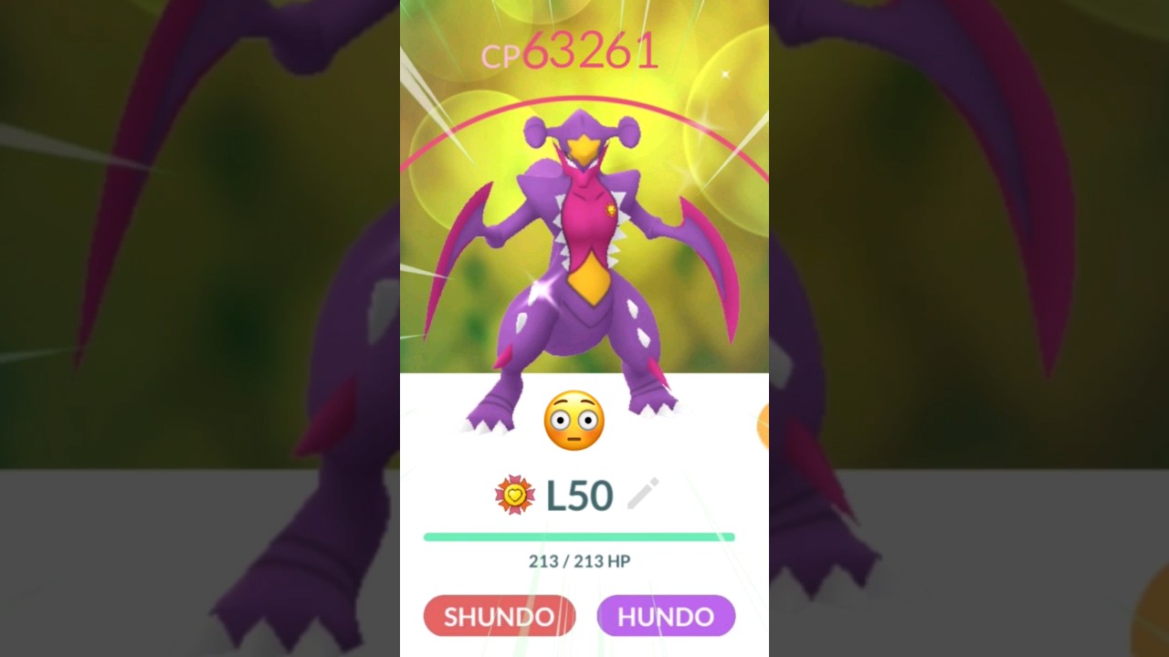 When Shundo Mega Garchomp have ultimate CP..... 😳 Pokemon go