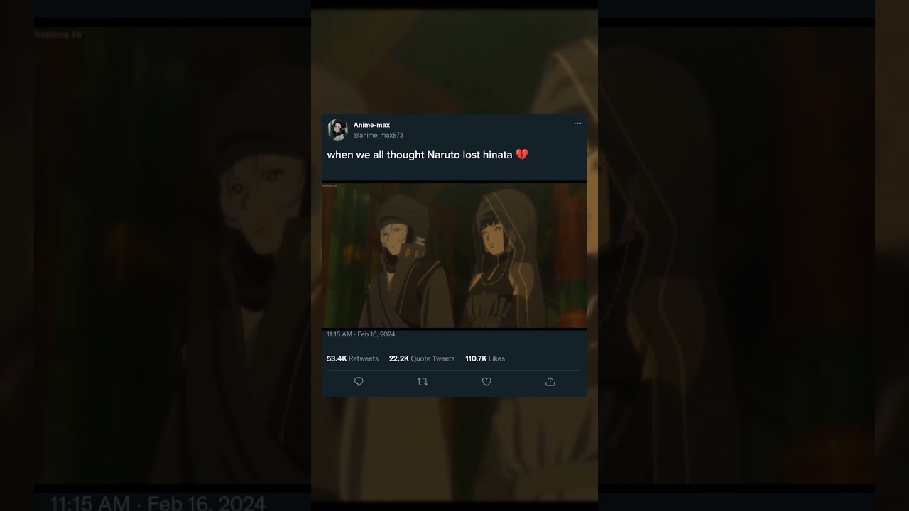 when we all thought Naruto lost hinata #viral #naruto #hinata #naruto #thelastmovie #narutoshippuden