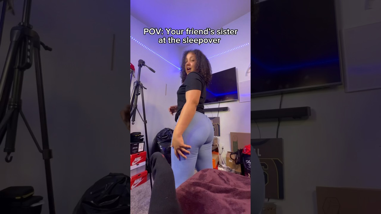 When Your Friend’s Sister At The Sleepover is THICK 🤣 #shorts