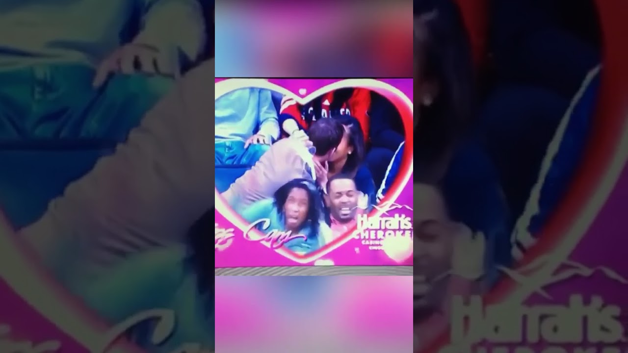 When you’re on the kiss cam with your sister 😂