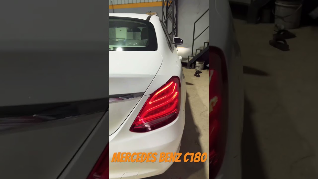 White Mercedes Benz C180 #shorts #c180 #mercedes #carforsale