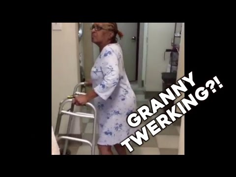 Who Granny Twerking To Shirley Caeser