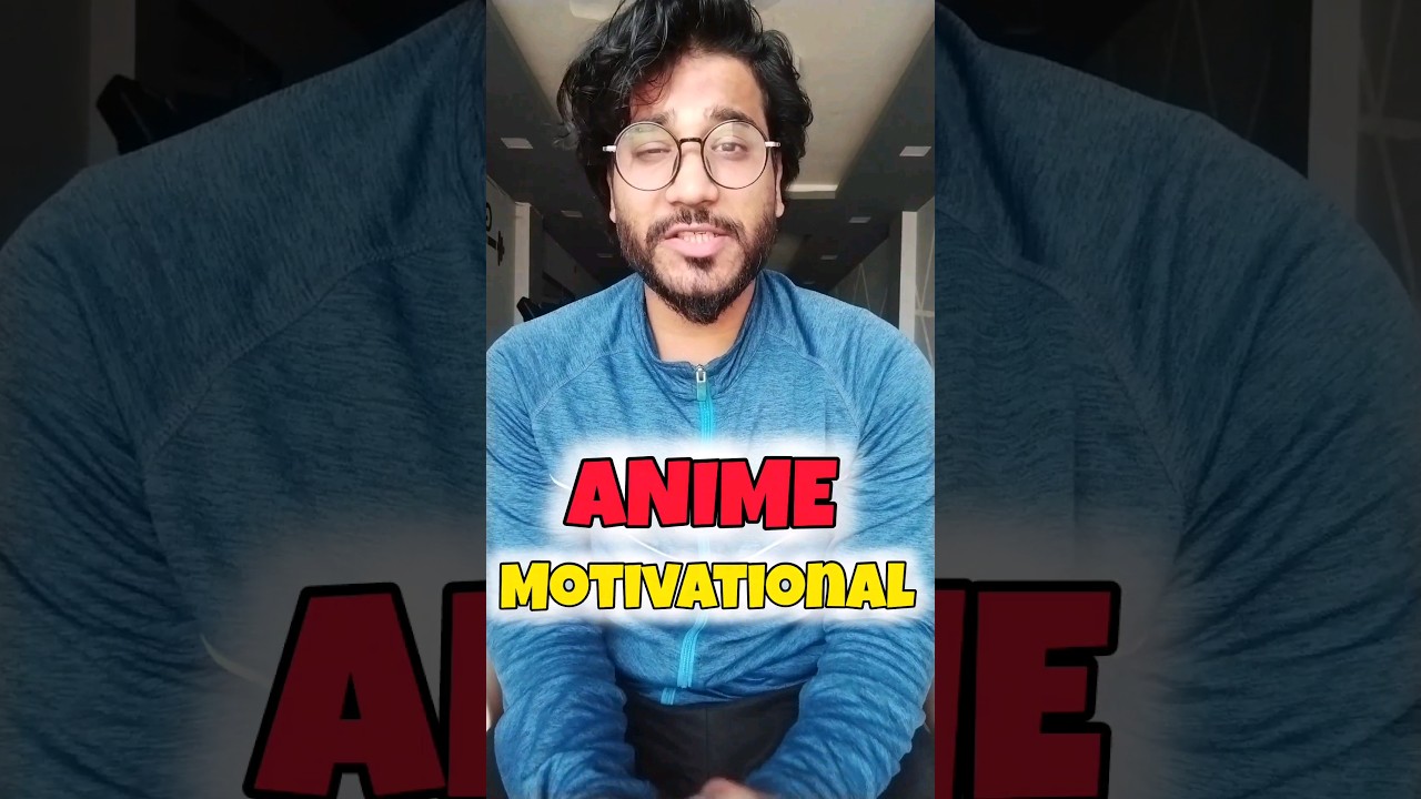 WHO IS BEST MOTIVATIONAL ANIME SERIES? #shorts #anime