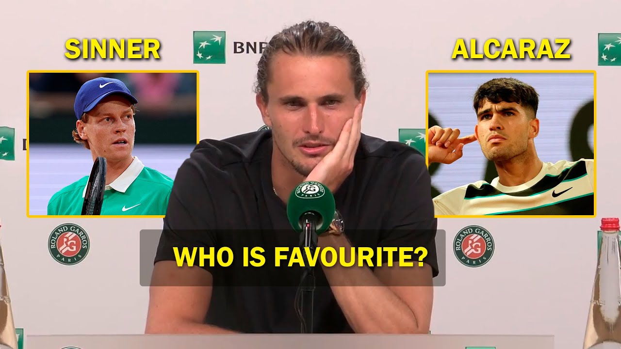 Who is Favourite to win Roland Garros 2025? Zverev´s Answer is Clear!