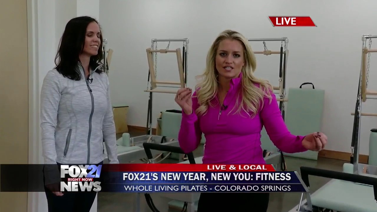 Whole Living Pilates on FOX21 Morning News PT4
