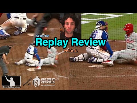 Why Did Replay Review Fail to Overturn Umpire's 9th Inning Safe Call During Braves-Phillies Game?