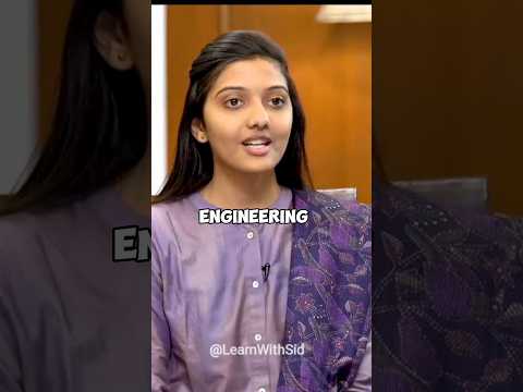 Why did you do engineering ? | UPSC interview