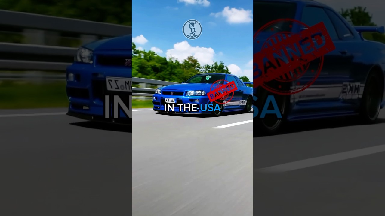 Why Nissan R34 GT-R Was Banned in the USA