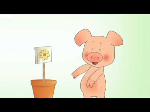 Wibbly Pig 6 Flowerpots