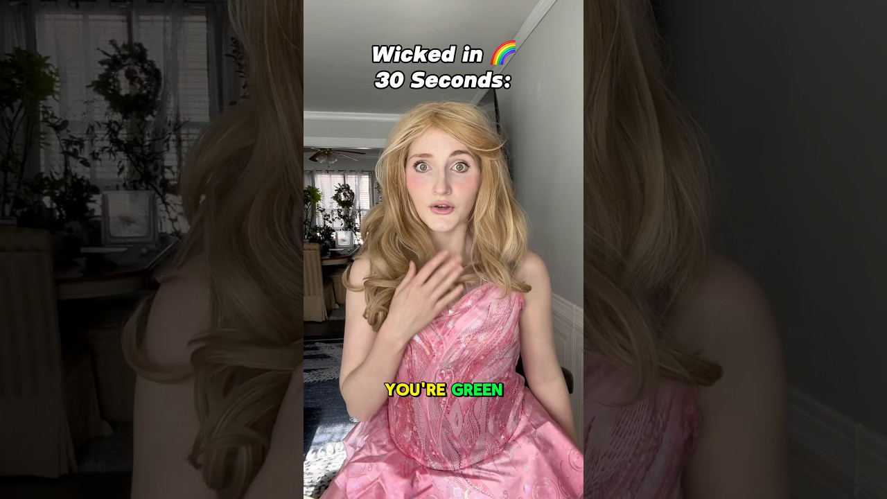 Wicked in 30 Seconds 🫧