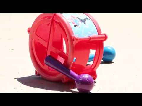 Wiggles Electronic Drum Destruction