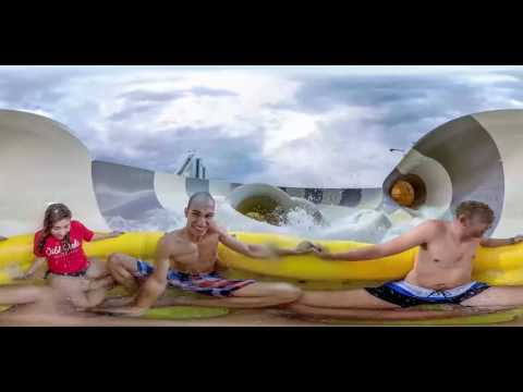 Wild Wadi Waterpark  Burj Surj 360 Video 2016 4k