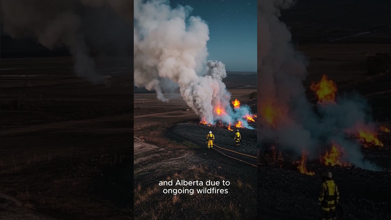 Wildfires                  #firestor #canada#canadalife#toronto#torontolife #usa#india#follow#like