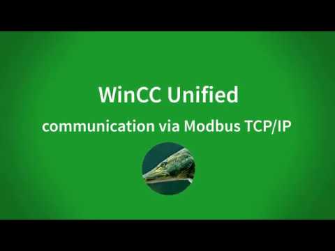 WinCC Unified V16: communication via Modbus TCP/IP with the Communication Suppport Package (CSP)
