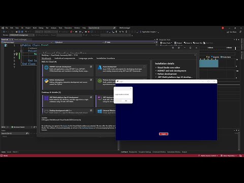 WinForms with Visual Basic inside Visual Studio 2022 | VB.Net Getting Started