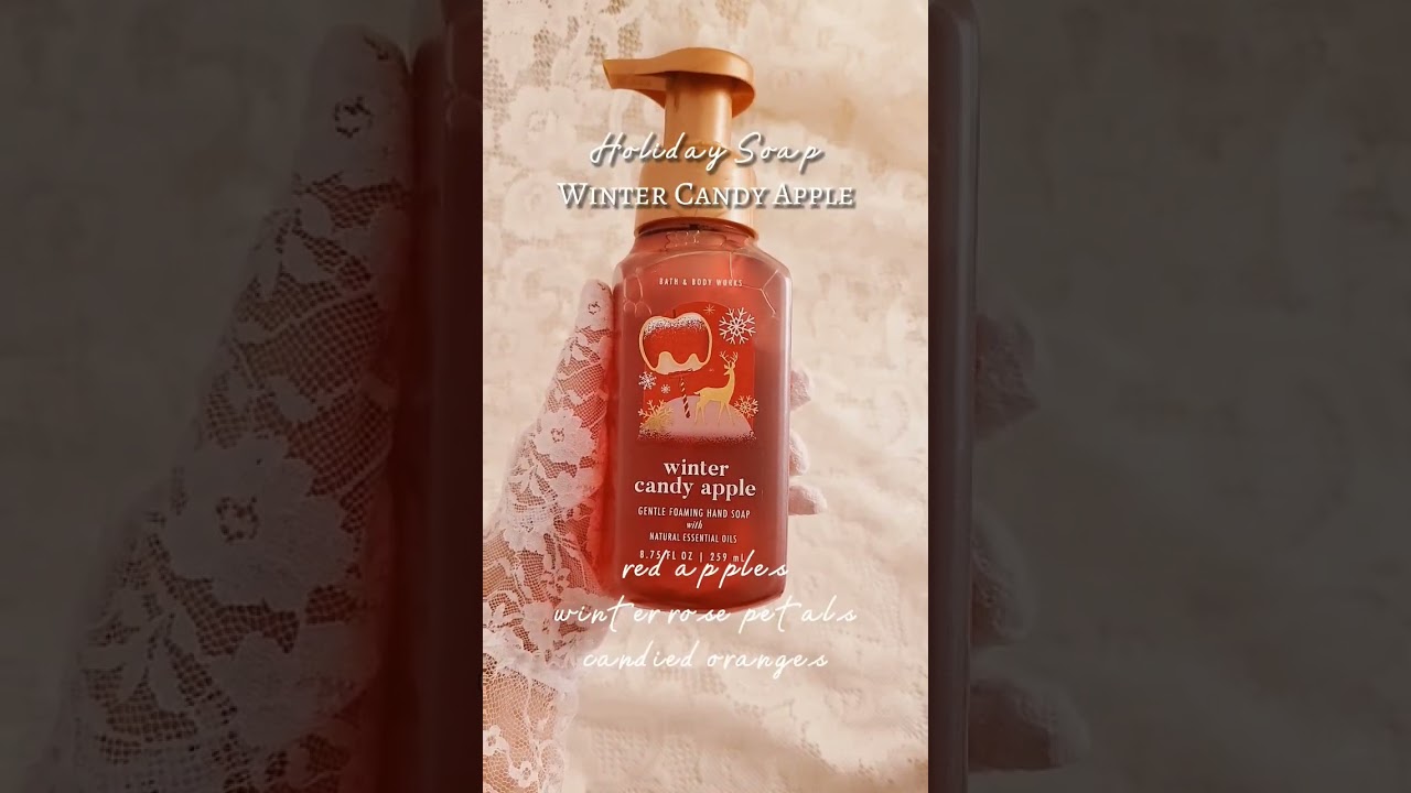 Winter Candy Apple ❄️ Bath & Body Works Foaming Hand Soap