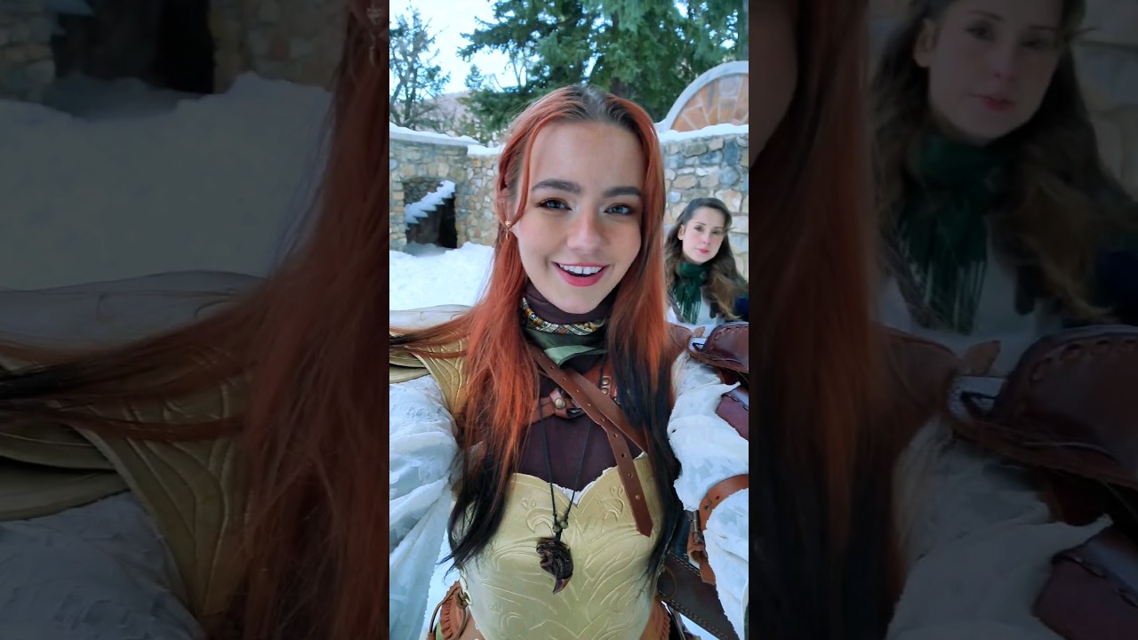 Winter Knights Incoming! @RaineEmery 🥶❄️⚔️ #CosplayTransition