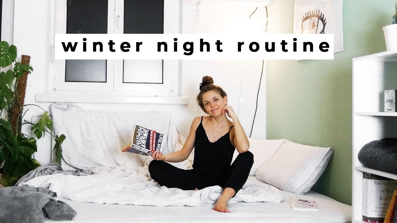 winter night routine ✨cozy & chill