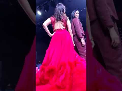 With Actress Manjari Fadnis at Rajasthan Fashion Awards