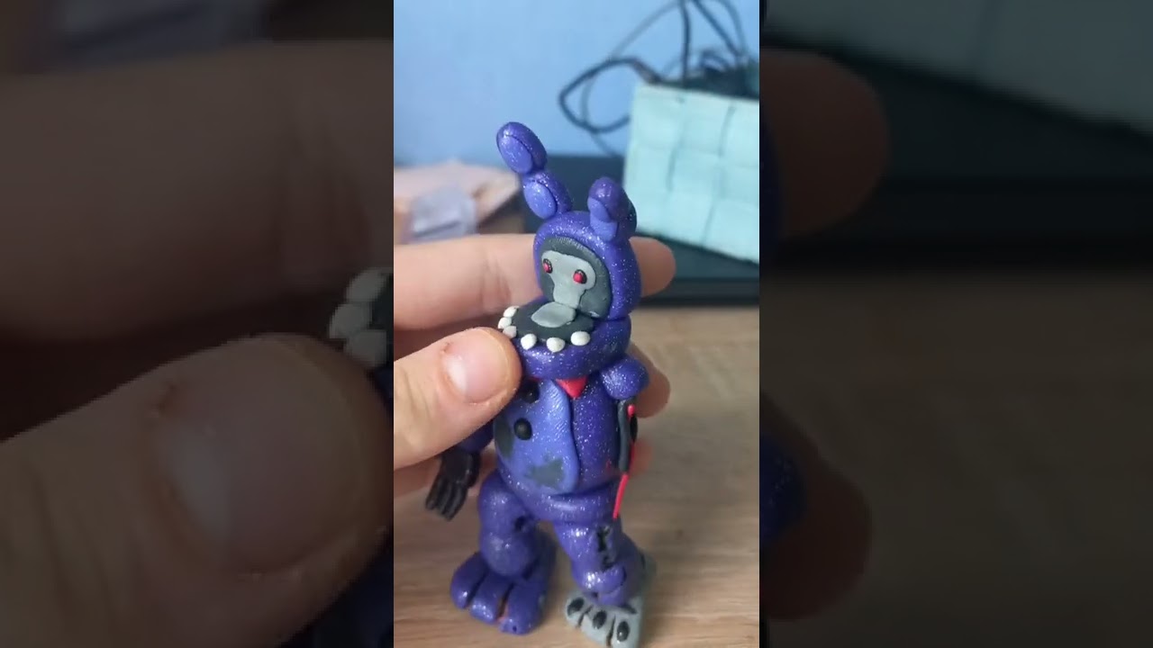 withered bonnie de plastilina