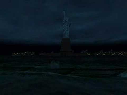 wolf in New York harbour