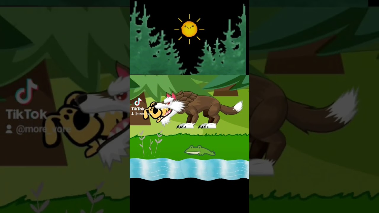 wolf vs dog vore
