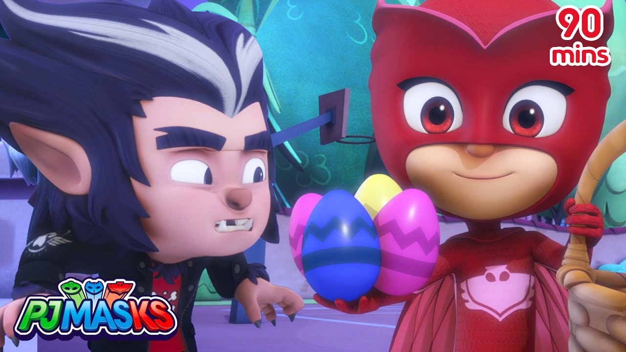 Wolves stole my Chocolate Eggs! 🍫 | PJ Masks Full Episode | Cartoons for Kids | #superheroes