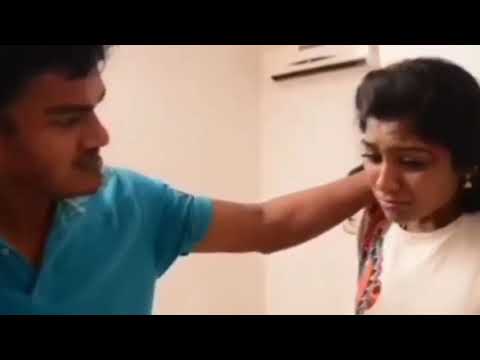 woman belly stab in white dress