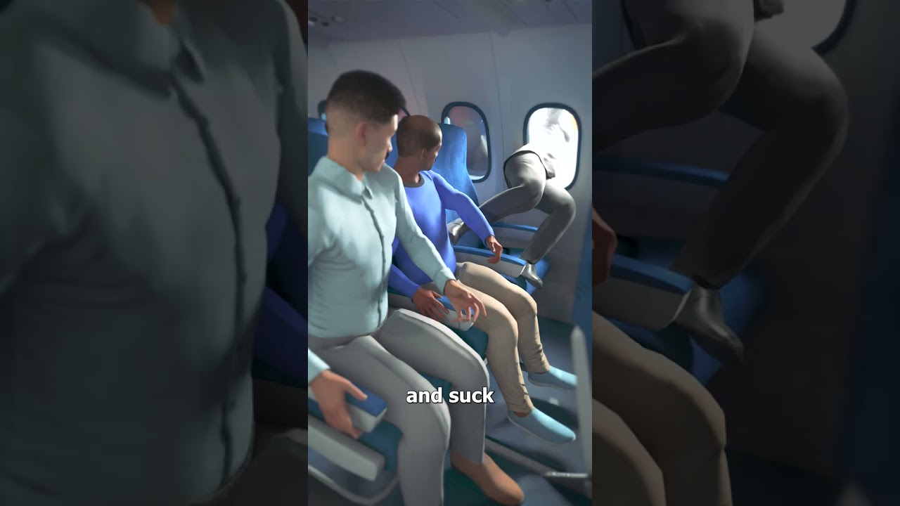Woman Sucked Out Of Plane 😨