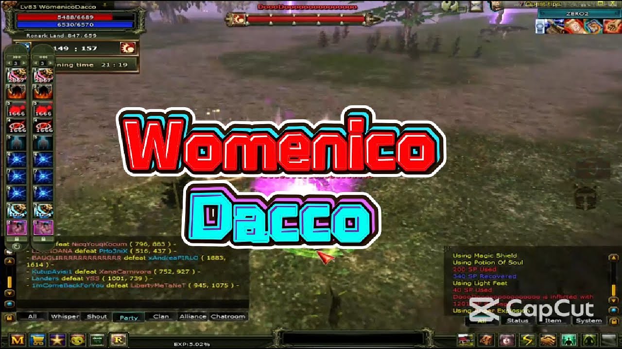 WomenicoDacco SOLO PK VS lll #Knight Online #Zero #2025