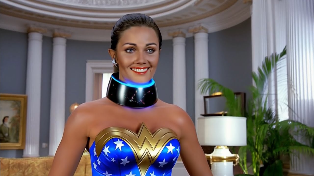 Wonder Woman and Diana Prince mind control A.I hailuo videos generations