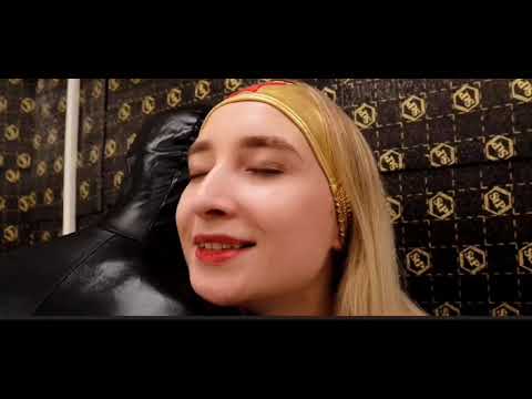 Wonder woman belly punch