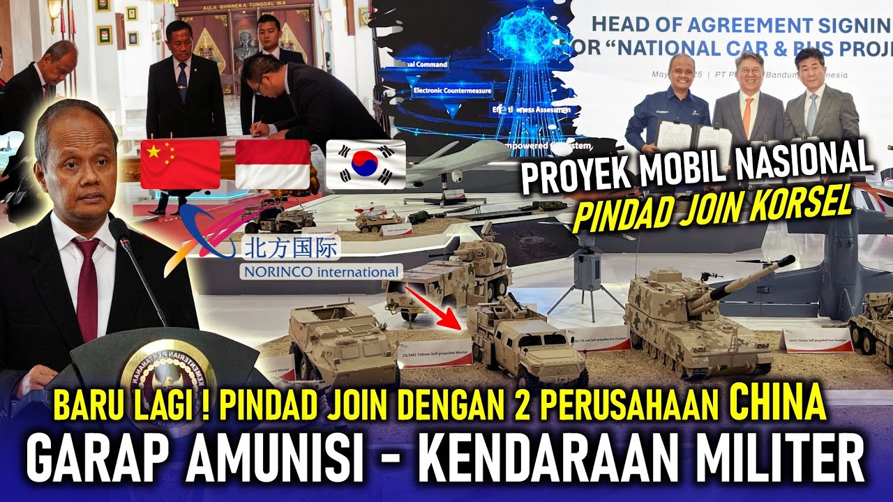 WORK ON RANPUR - HEAVY EQUIPMENT! PINDAD JOINS 2 CHINESE COMPANIES, PINDAD NATIONAL CARS JOINS SO...