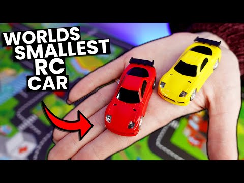 WORLDS SMALLEST RC Race CAR 1:76 Turbo Racing Sports Car