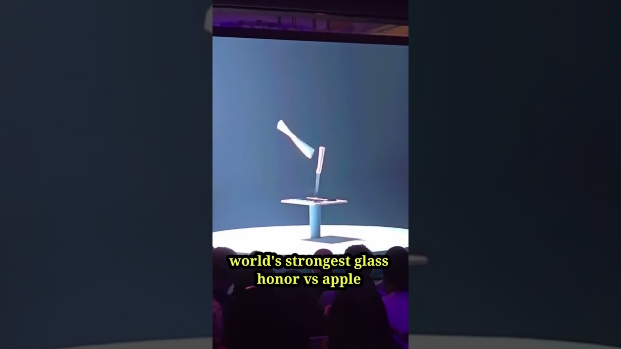 World's toughest glass: honor vs iPhone #bestscreen #droptest  #smartphone #5gmobiles