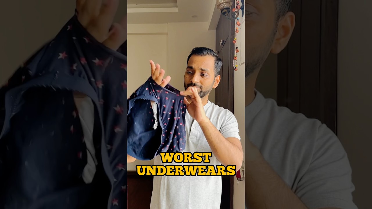 Worst to Best Underwear Brands for Men #underwear #ytshorts #ashortaday #shortsindia