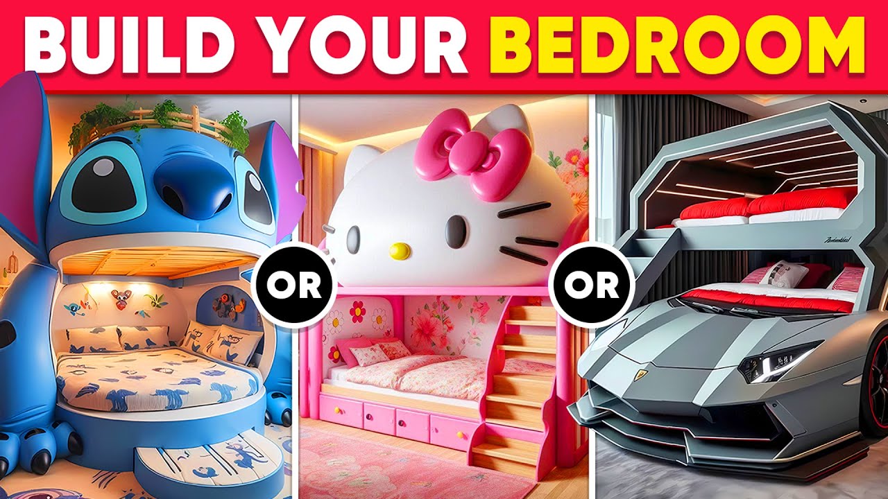 Would You Rather - Build Your Dream Bedroom 🛏️🤑🏠 Daily Quiz